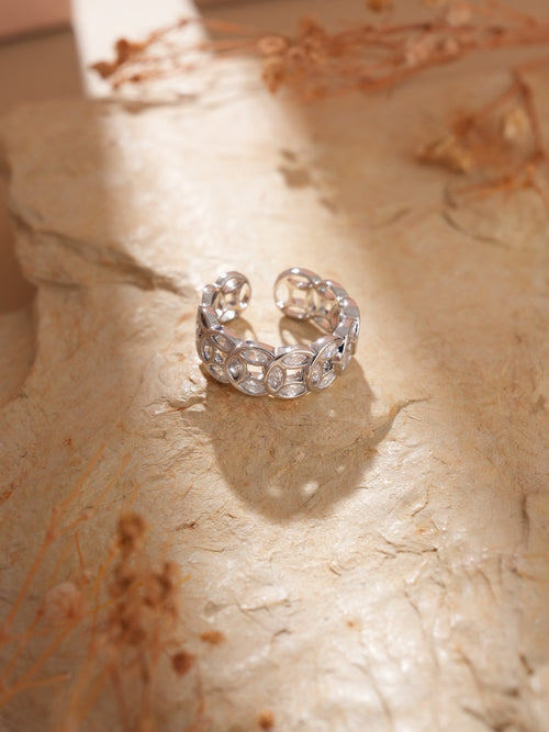 LustreLoop Ring Silver