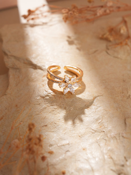 GildedBloom Ring Gold