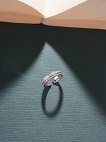 AuraGleam Ring Silver