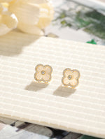 AuraFoundry Ear Stud Single Gold