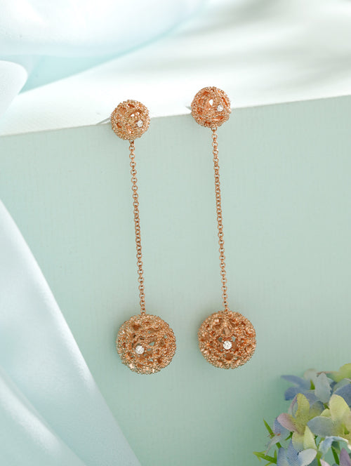 GleamHouse Ear Drop RoseGold
