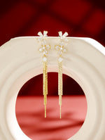 FloraLustre Ear Drop Gold