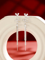 BloomHalo Ear Drop Silver