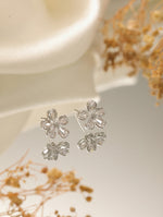 TwilightGem Ear Stud Single Silver