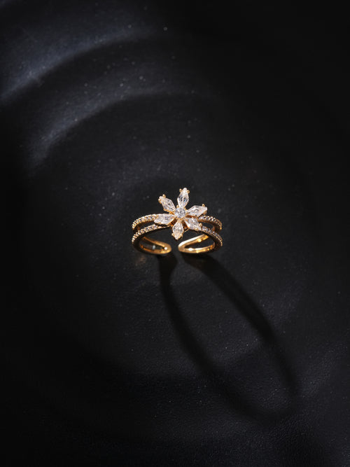 GildedBloom Ring Gold