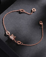 BlushBloom Chain Bracelet RoseGold