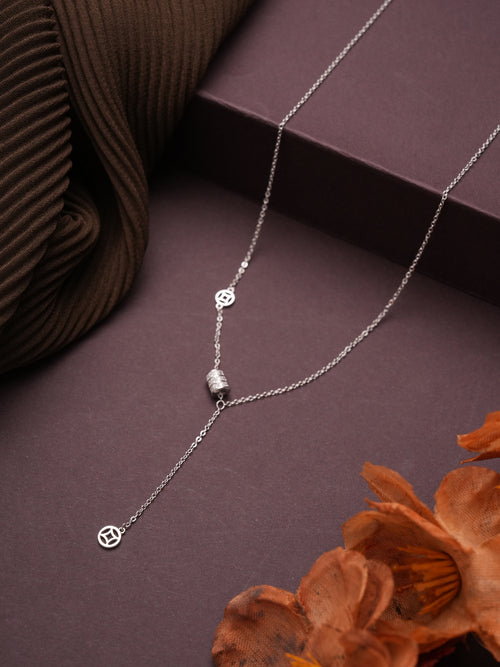 TwinkleTrail Necklace Pendant Silver