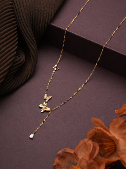 TrendTrove Necklace Pendant Gold