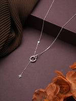 JewelJive Necklace Pendant Silver