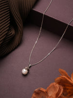 PrestigePearl Necklace Pendant Silver