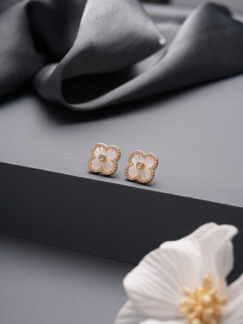 AuraFoundry Ear Stud Single Gold