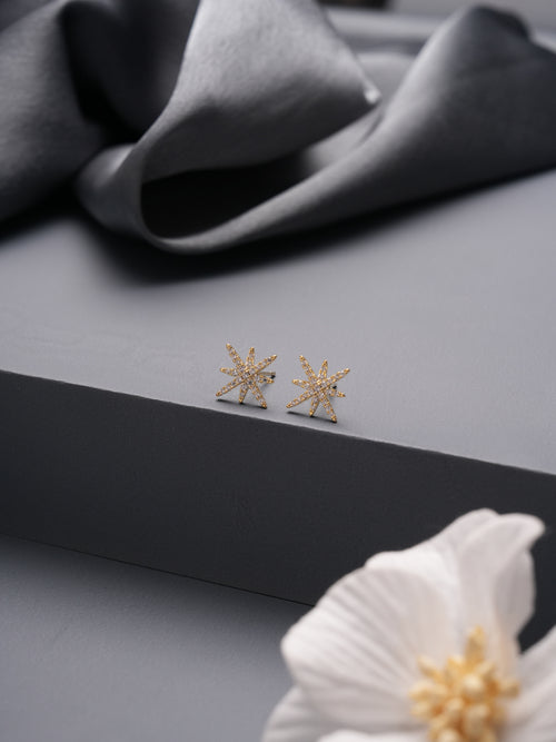 SunlitSoul Ear Stud Single Gold