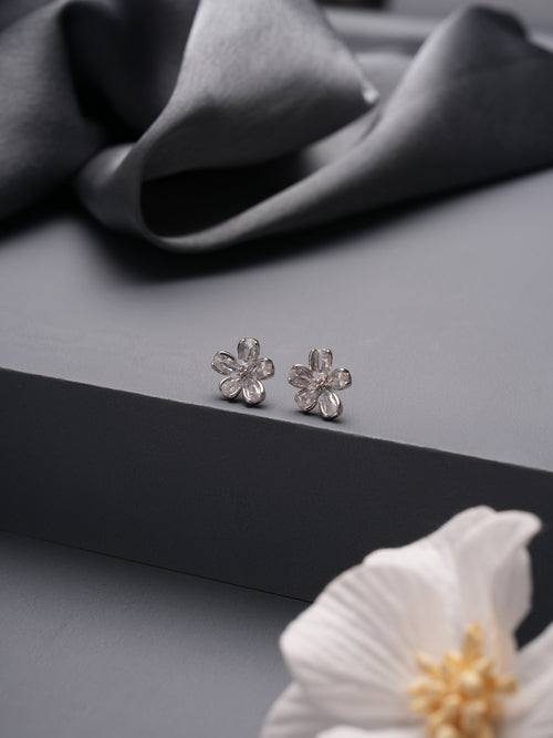 TwilightGem Ear Stud Single Silver