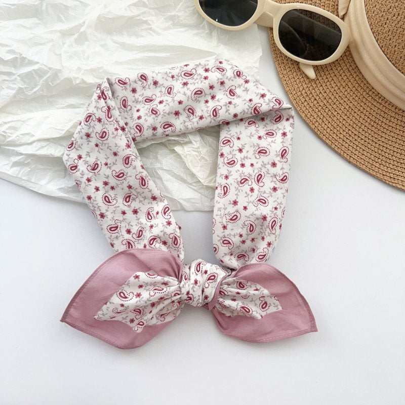 CottonBloom Cotton Pink Square Scarf