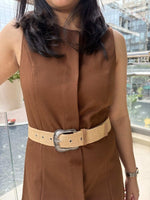 DesertWeave Camel Women Broad Fabric Belt
