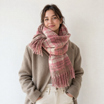 FrostCheck Cashmere Checkered Scarf