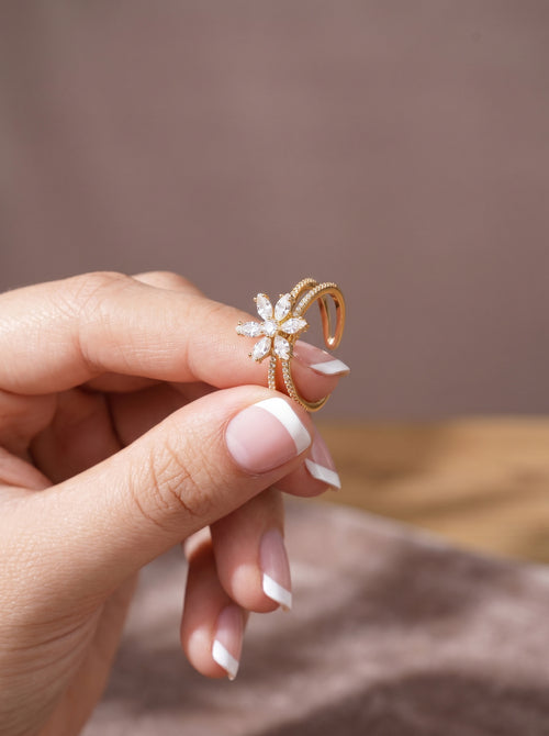 GildedBloom Ring Gold