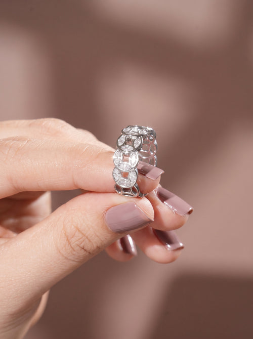 LustreLoop Ring Silver