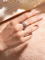 LustreLoop Ring Silver