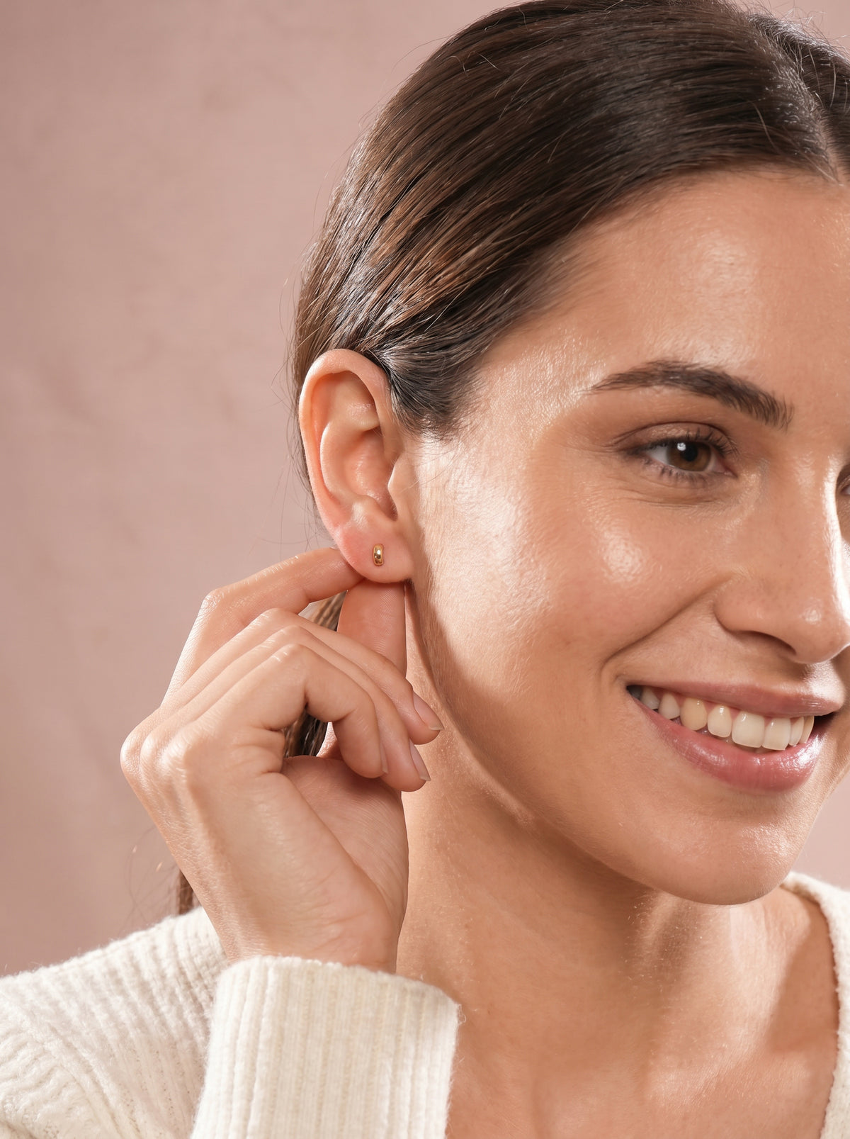 StyleNest Ear Stud Combo Gold