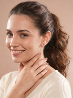 NovaCharm Ear Stud Combo Gold