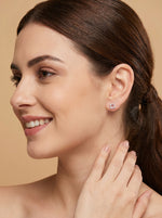 UrbanLustre Ear Stud Combo Silver