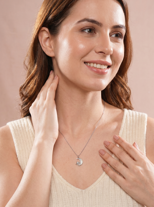 RoyalRadiance Necklace Pendant Silver