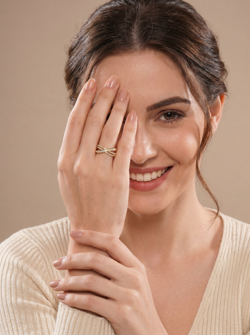 RadiantVault Ring Gold