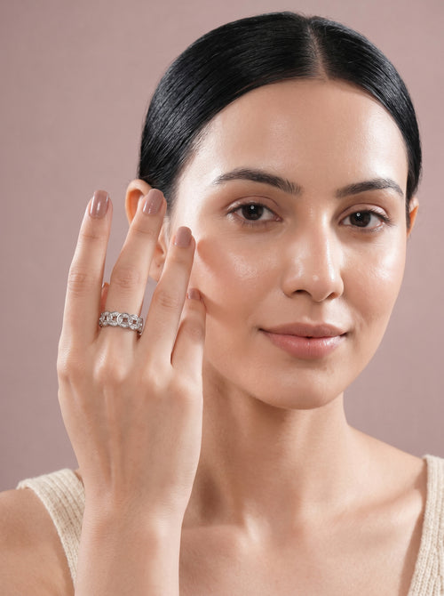 LustreLoop Ring Silver