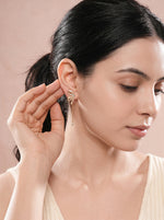 RosetteGlow Ear Drop Gold