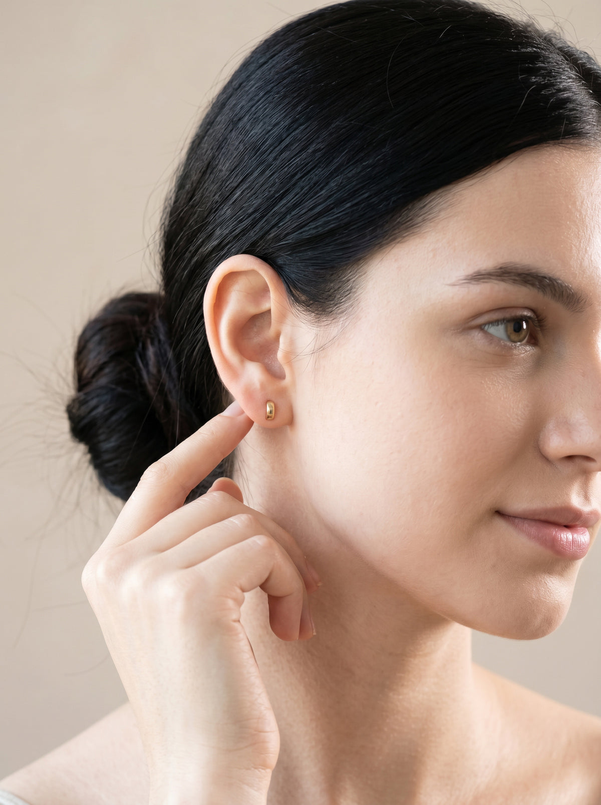 StyleNest Ear Stud Combo Gold