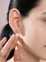 HaloBeam Ear Stud Combo Silver