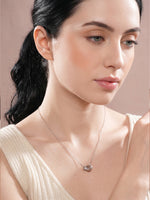 GlamFusion Necklace Pendant Silver