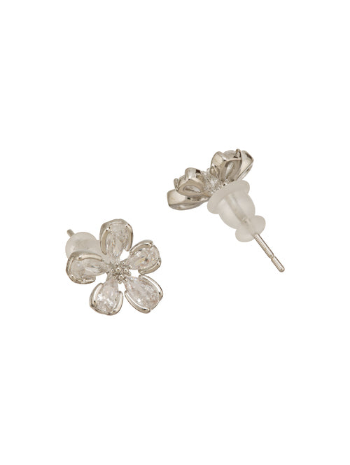 TwilightGem Ear Stud Single Silver
