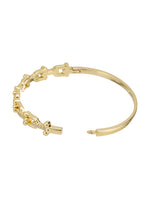 VelvetGlow Bangle Bracelet Gold