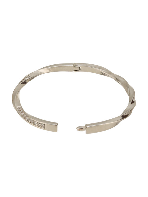 GoldenGrace Bangle Bracelet Silver