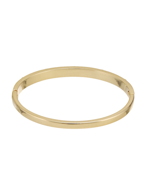 CrystalWhisper Bangle Bracelet Gold