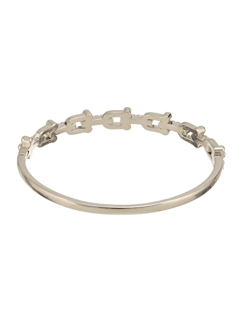 TimelessTwist Bangle Bracelet Silver