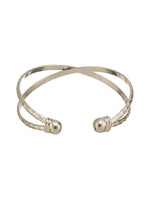 LuxeLayers Bangle Bracelet Silver