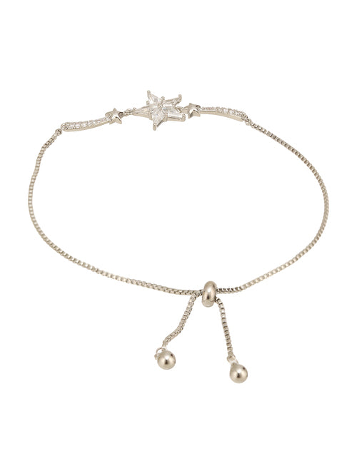 FloraSpark Chain Bracelet Silver