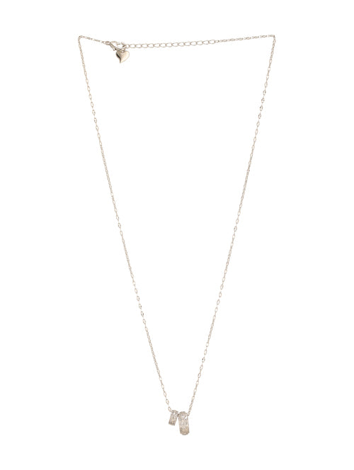 GlamFusion Necklace Pendant Silver