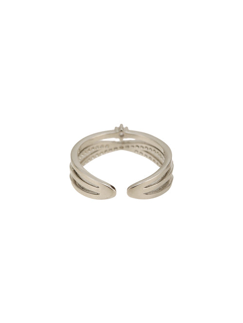 StellarShine Ring Silver