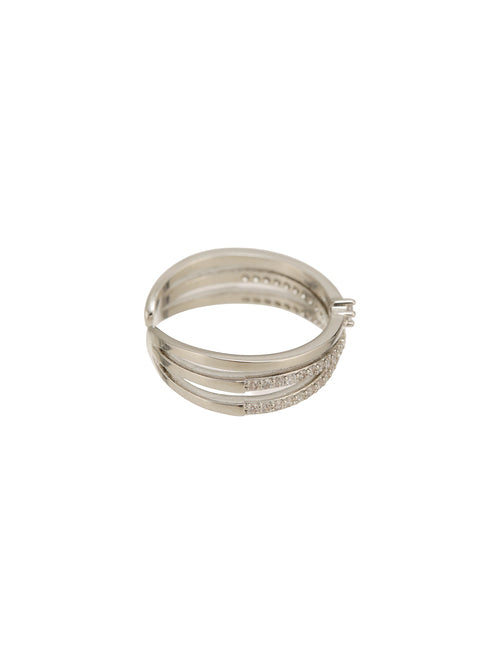 StellarShine Ring Silver