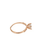 CrystalCrest Ring Rose Gold