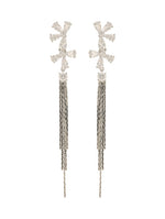 BloomHalo Ear Drop Silver