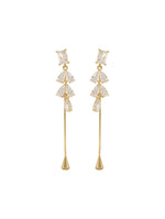 PetalGleam Ear Drop Gold